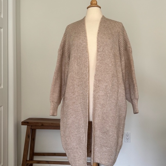 Topshop Slouchy Ribbed Cardigan - Picture 3 of 3